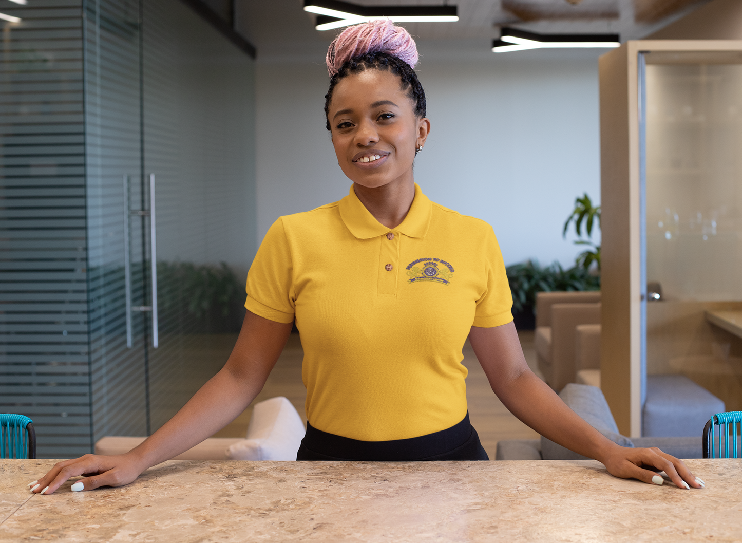 Permission To Succeed Unisex Uniform Polo