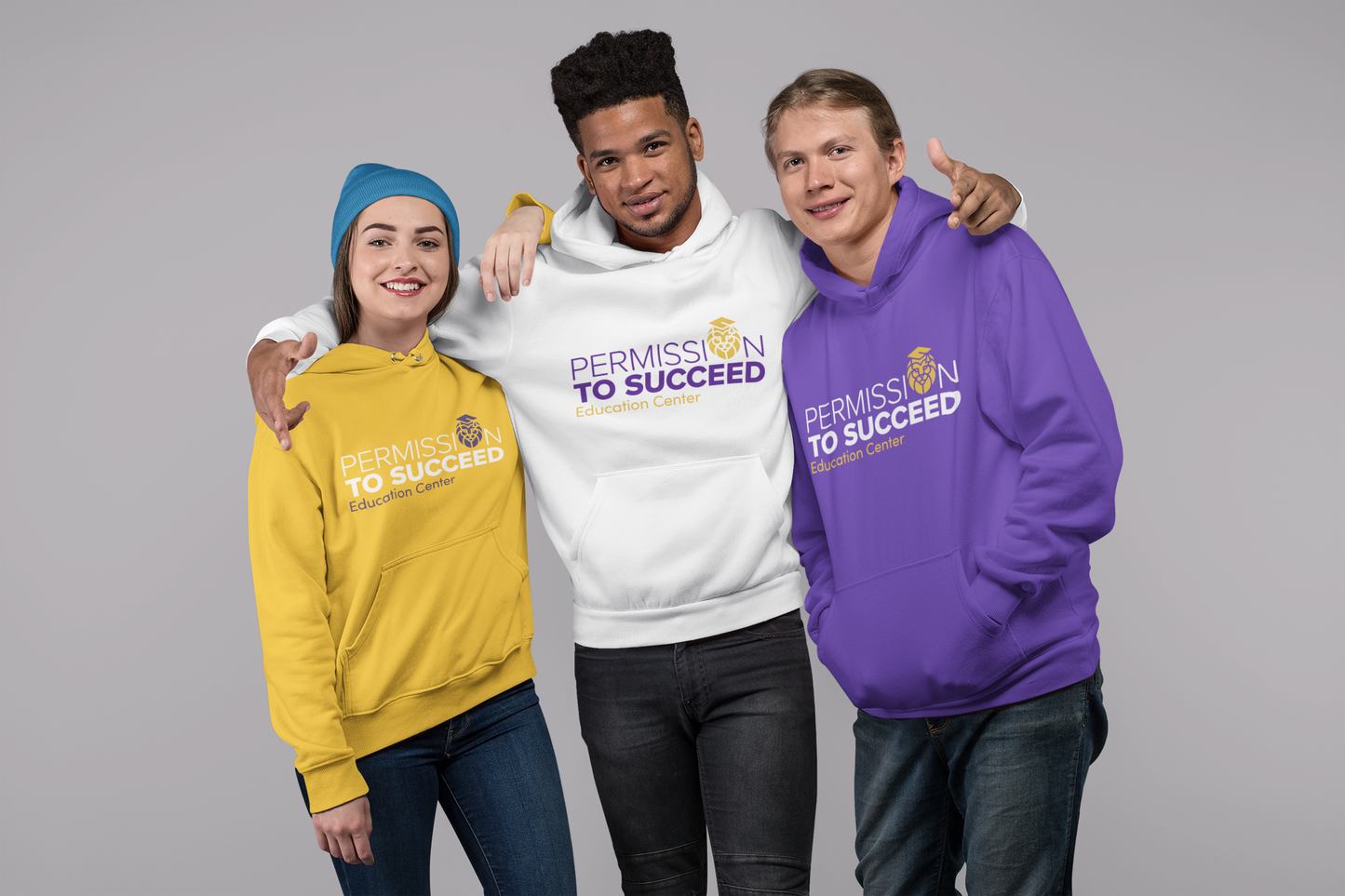 Permission To Succeed Unisex Adult Hoodies