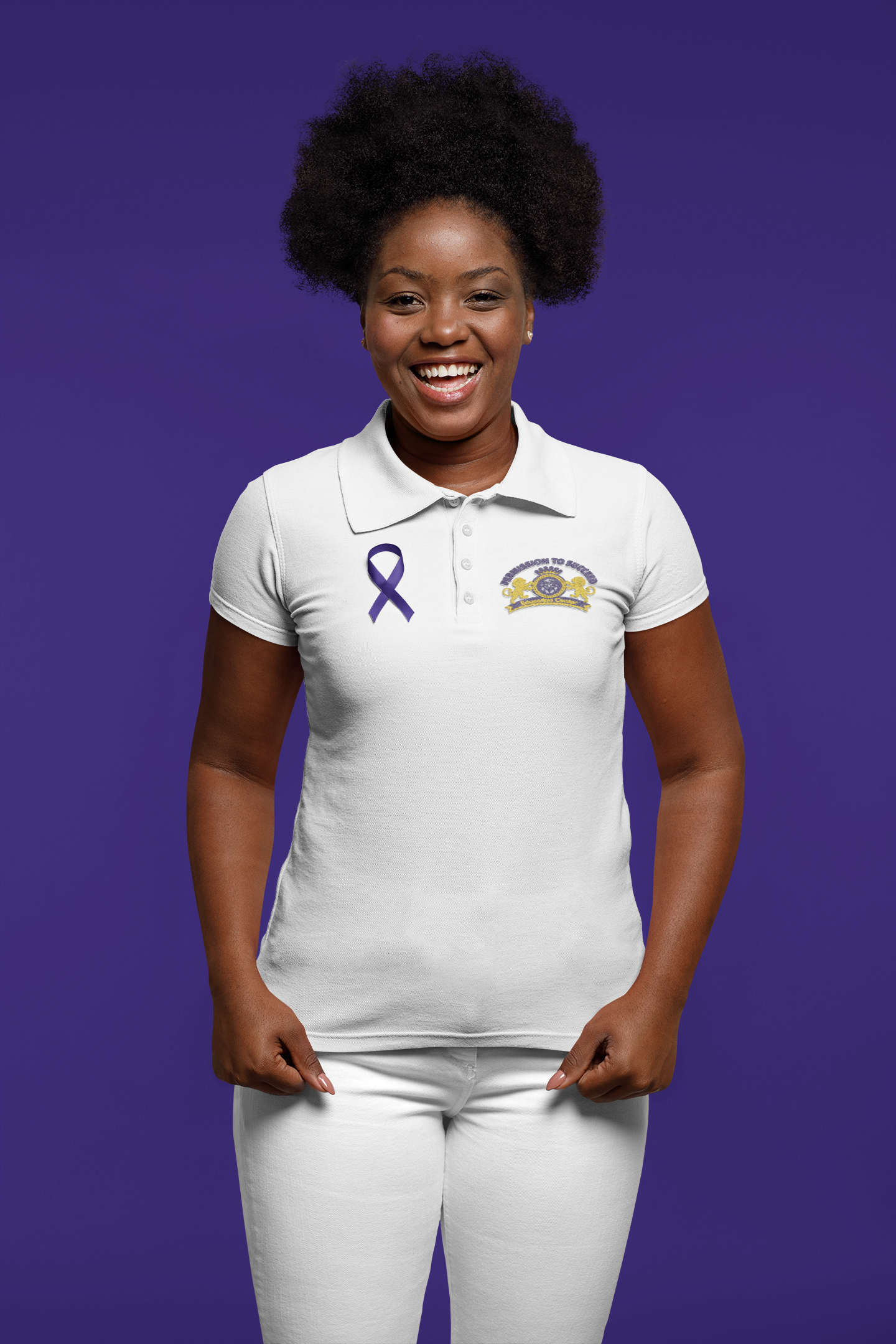 Permission To Succeed Unisex Uniform Polo