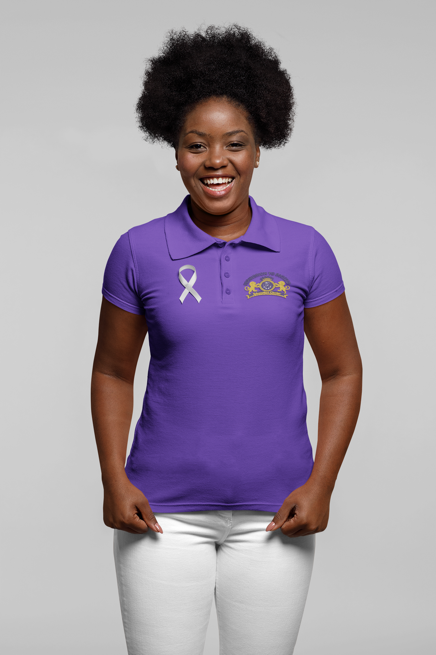 Permission To Succeed Unisex Uniform Polo