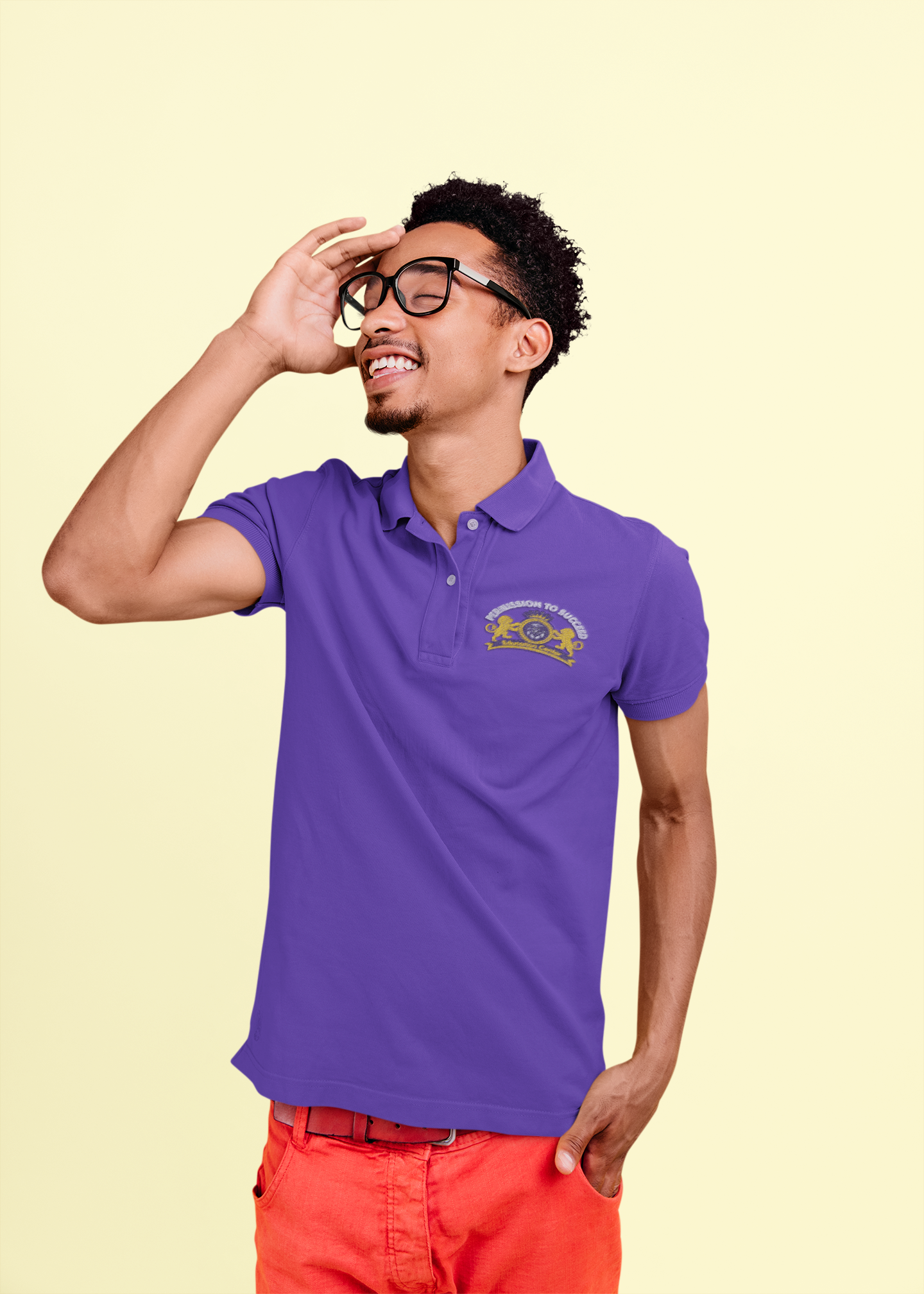 Permission To Succeed Unisex Uniform Polo